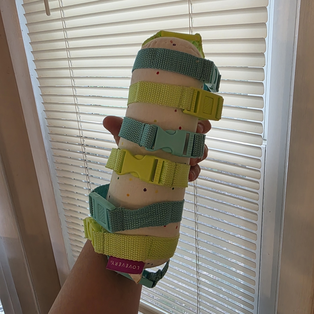 Colorful Lovevery Buckle Toy